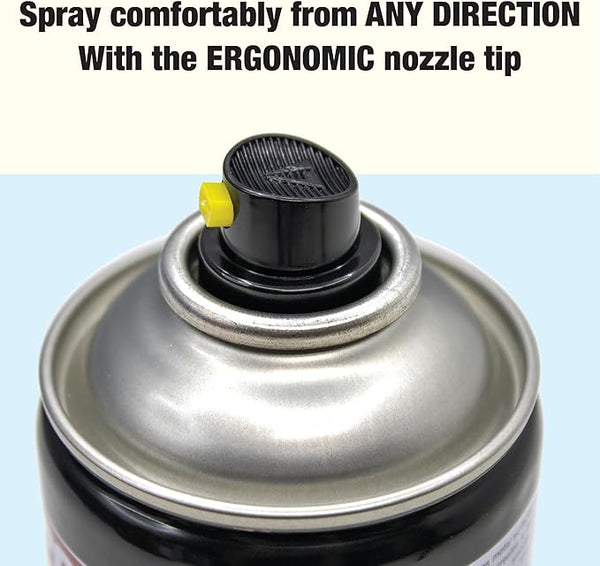 Satin Black Automotive Spray Paint