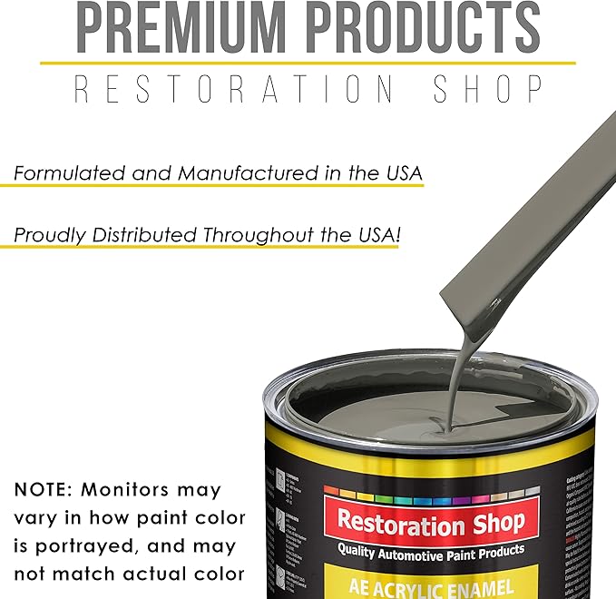 Dove Gray Acrylic Enamel Auto Paint