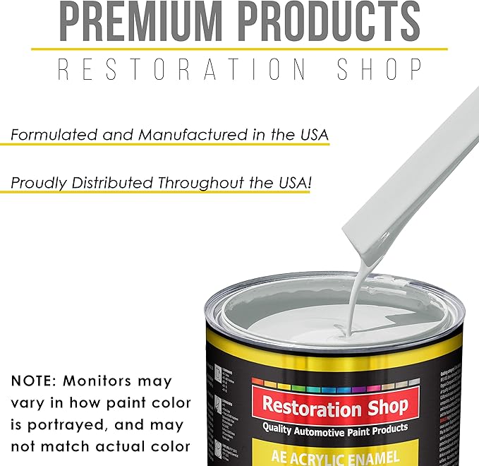 Championship White Acrylic Enamel Auto Paint