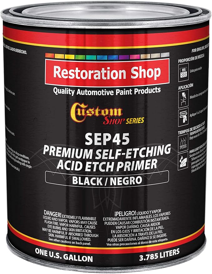 Custom Shop Premium Black Self Etching Primer