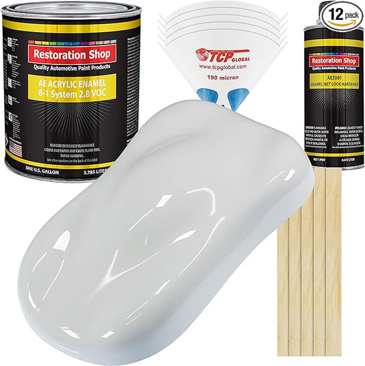 Championship White Acrylic Enamel Auto Paint