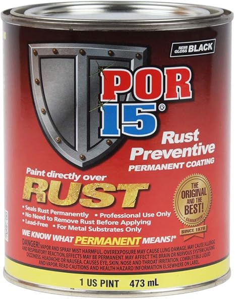 Absolute Coatings (POR15) POR-15 - Pint/SG Black